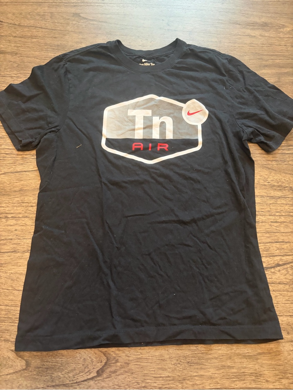 Nike Black Tn Air Short-Sleeve Graphic Tee